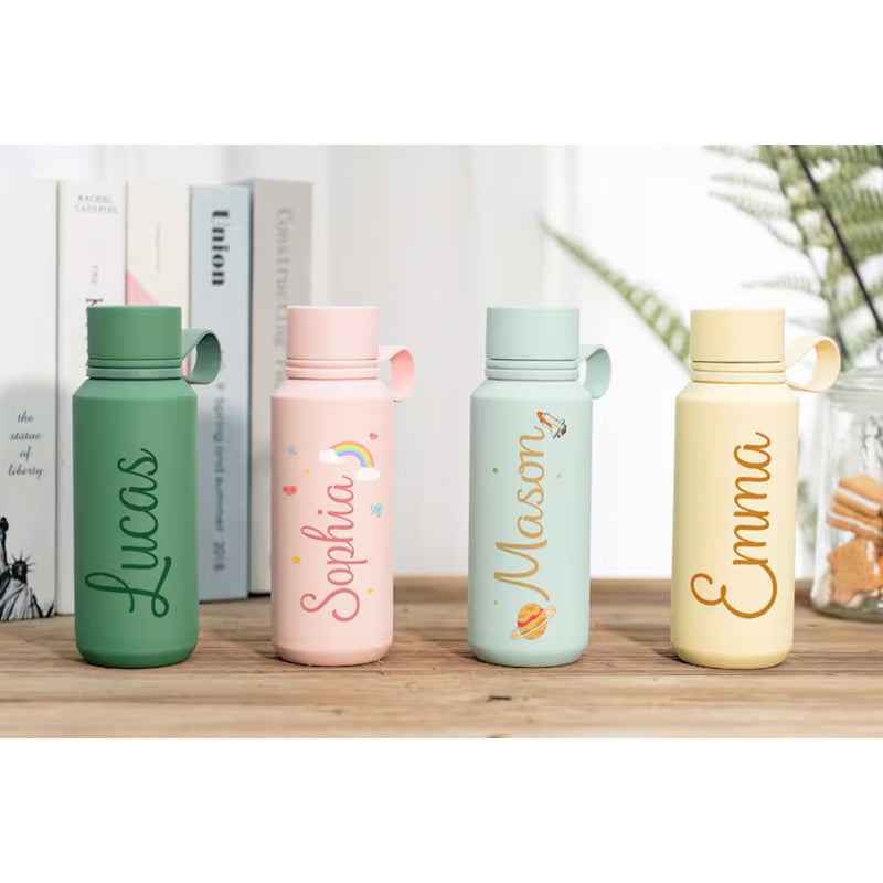 Personalised Kids Water Bottle, School Water Bottle
