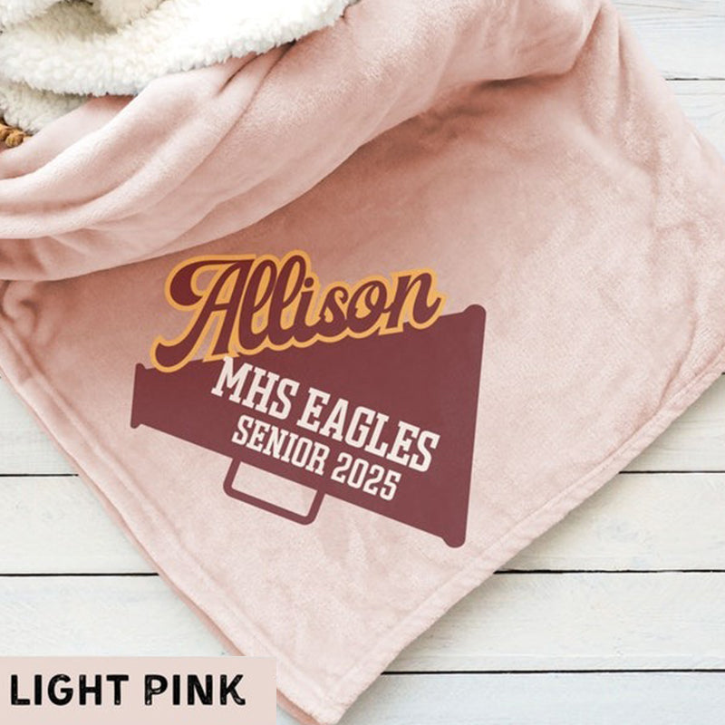 Personalized Sports Blanket, Custom Sports Gift