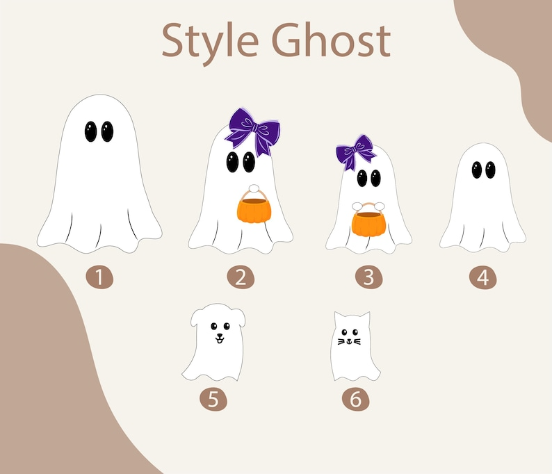 Custom Halloween Ghost Family Sign
