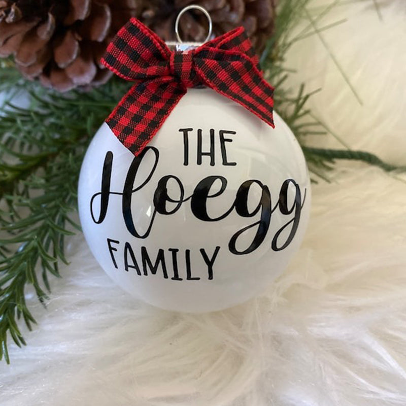 Christmas Ornaments, Personalized Christmas Ornaments