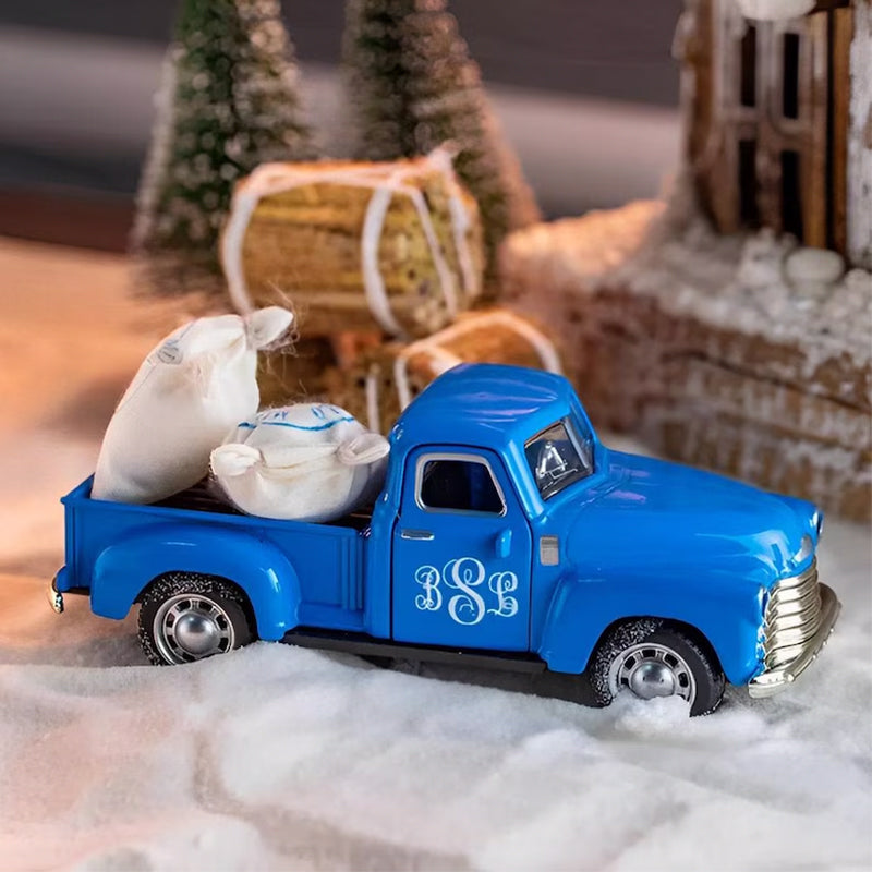Christmas Tree Truck w Personalisation on Door
