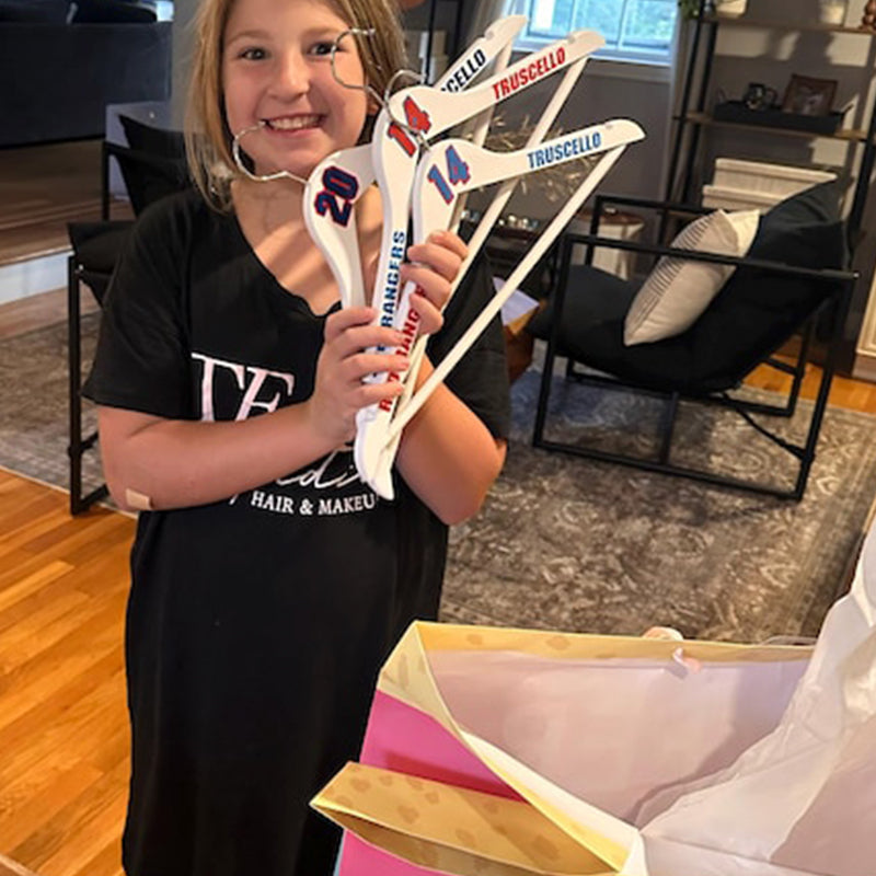 Personalized Sports Jersey / Uniform Hangers