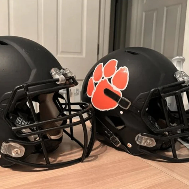 Football Helmet Decals - Full Size, Customized With Your Logo