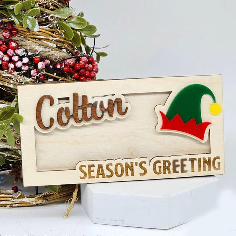 Personalized Christmas Money Holder, Stocking Stuffer