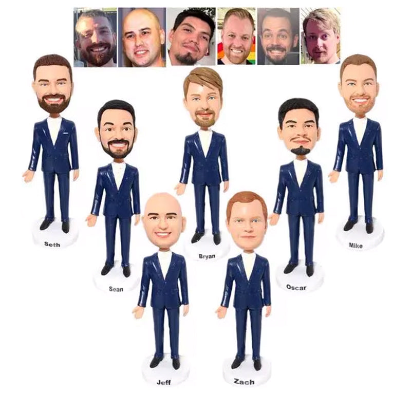 Coach bobbleheads custom, personalized gift for basketball coachs