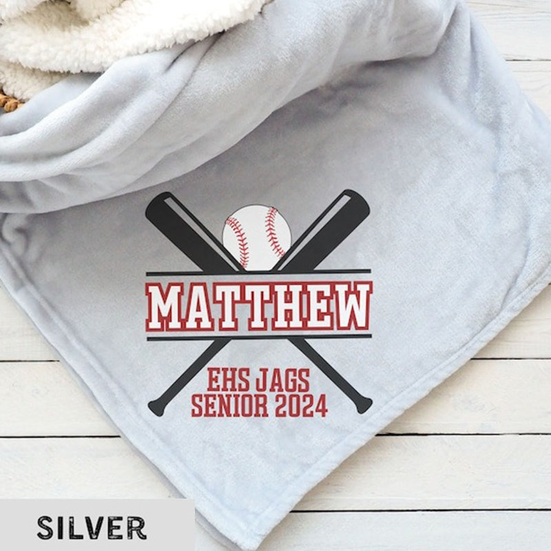 Personalized Sports Blanket, Custom Sports Gift