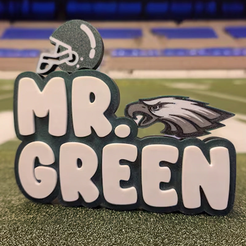 Eagles custom Handmade Nameplate