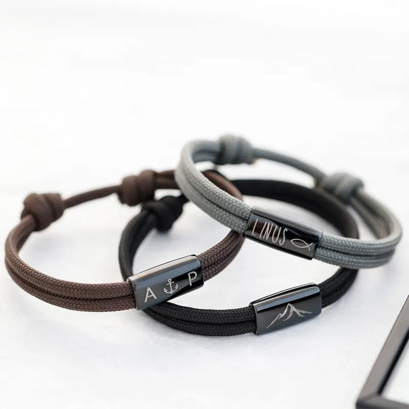 Men’s Bracelet – Personalized Sailing Rope Bracelet