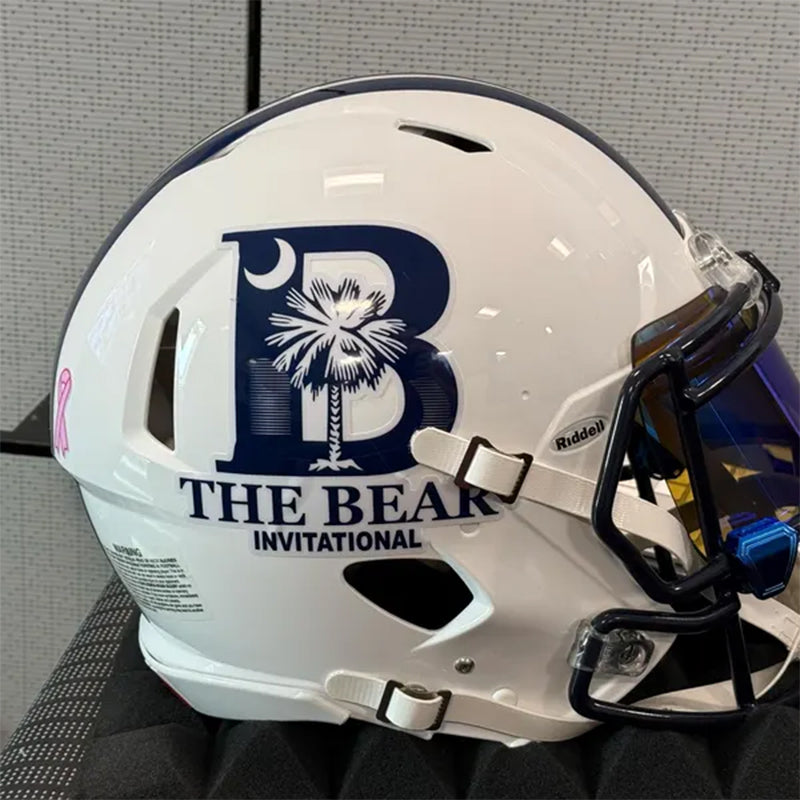 Football Helmet Decals - Full Size, Customized With Your Logo