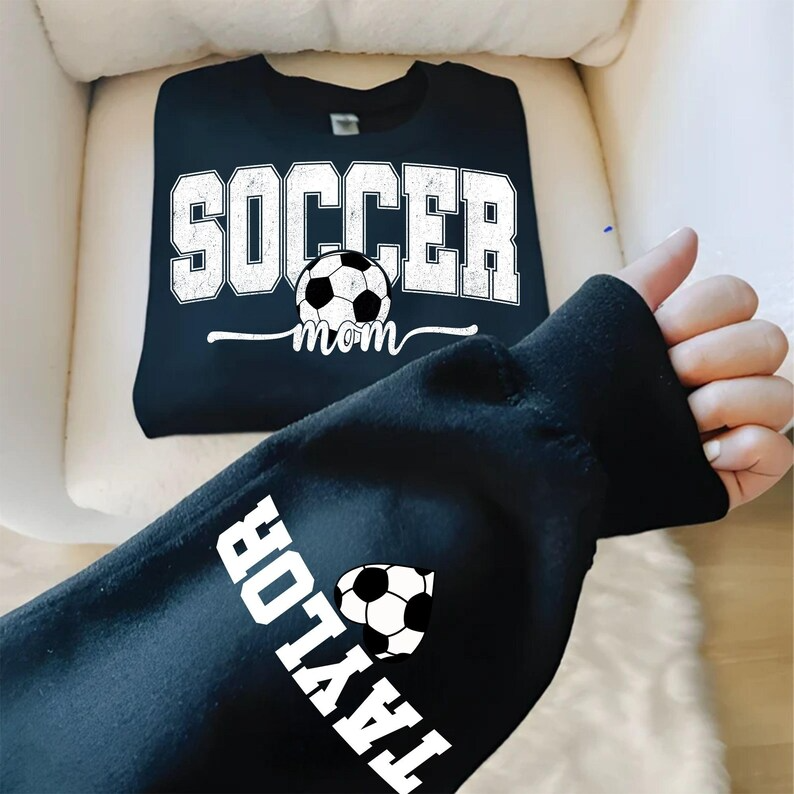 Personalized Soccer Mama Design, Fall Season Gift, Mother’s Day Soccer Gift