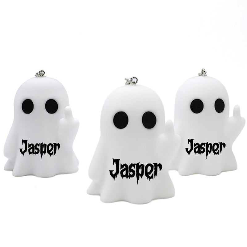 3D Printed Ghost - Halloween Book Nook Decor/Keychain