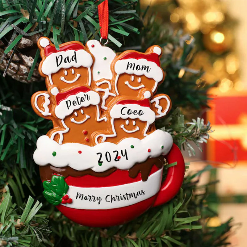 Personalized Resin Family Ornament
