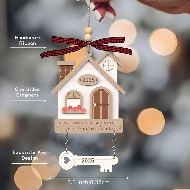 Housewarming Gift Decoration - New Home Hanging Ornament with House