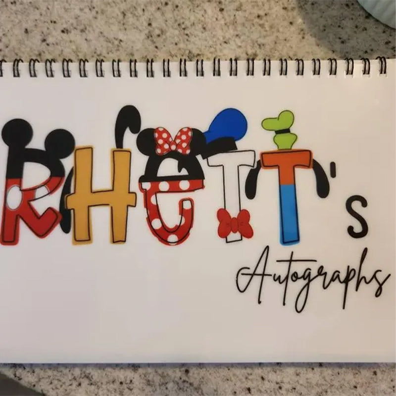 Personalized Name Autograph Book