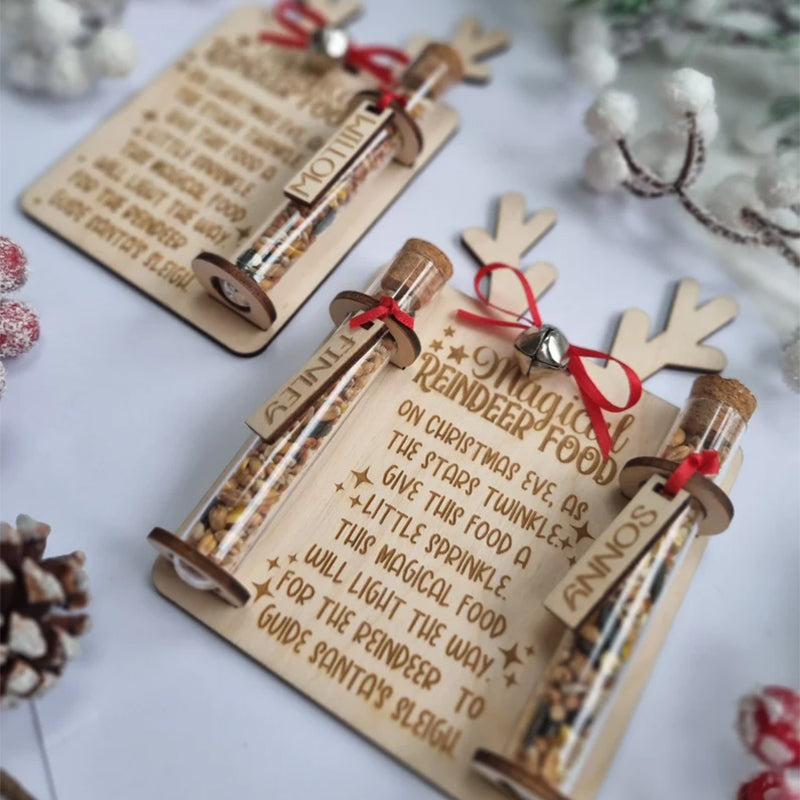 Personalised reindeer food, magic reindeer food