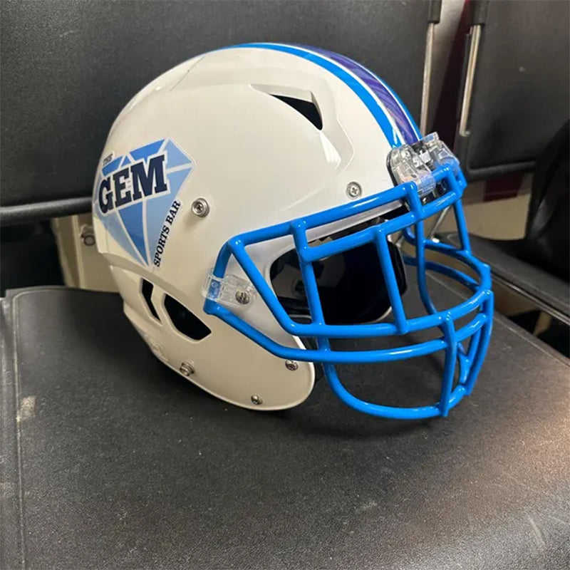 Football Helmet Decals - Full Size, Customized With Your Logo