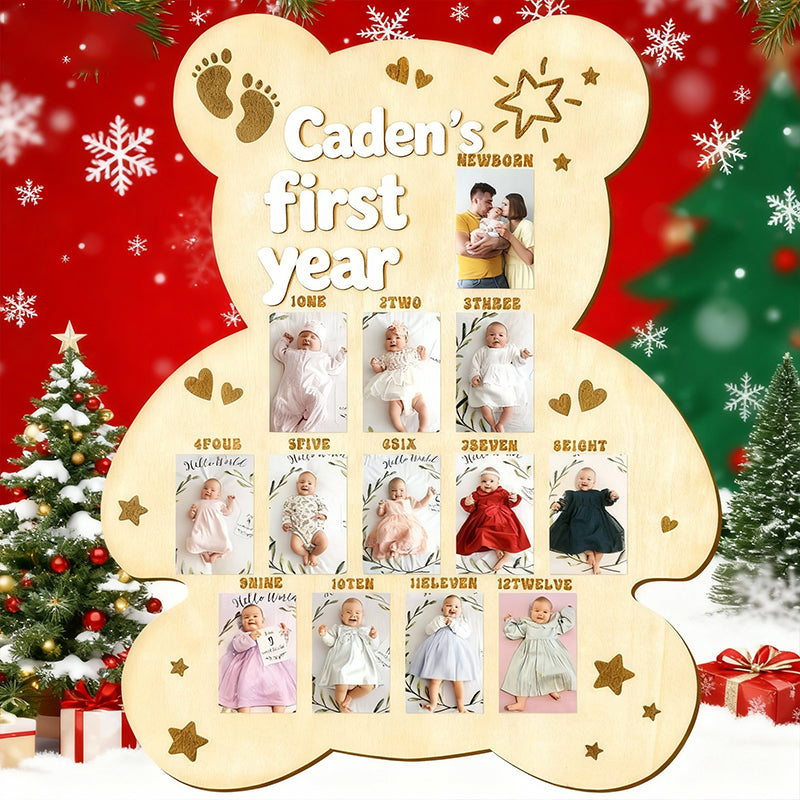 1 year old frame|Gift for one year old|One year frame