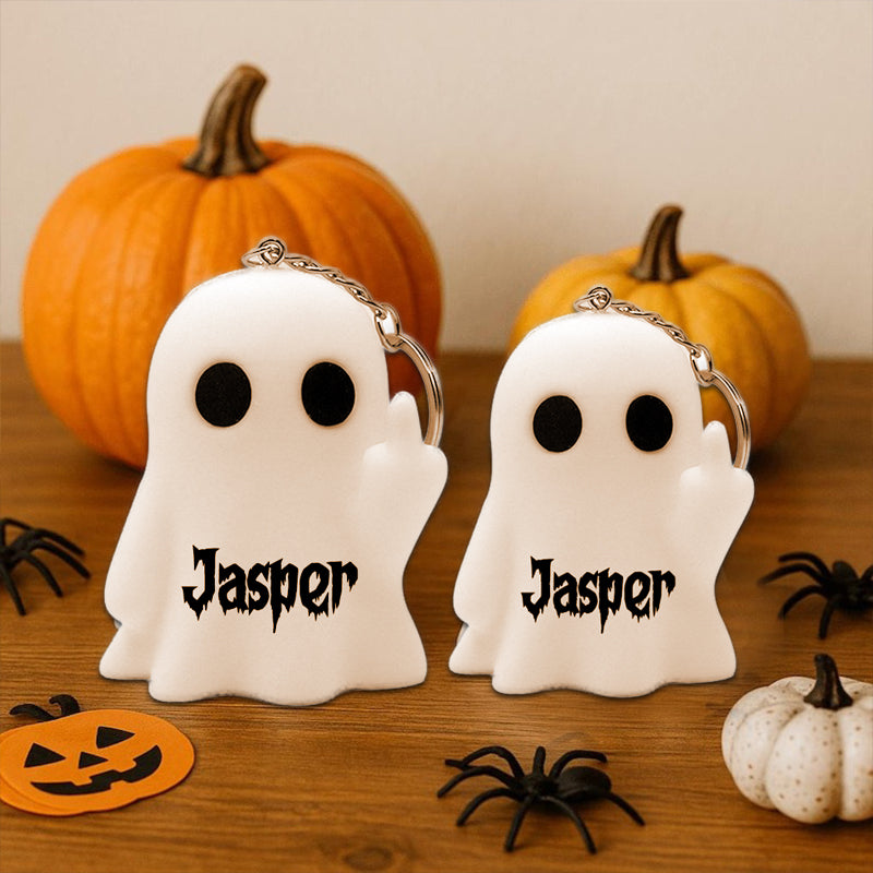 3D Printed Ghost - Halloween Book Nook Decor/Keychain