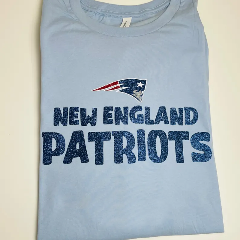 Custom Team Name Shirt Glitter Football Shirt Mascot Shirt
