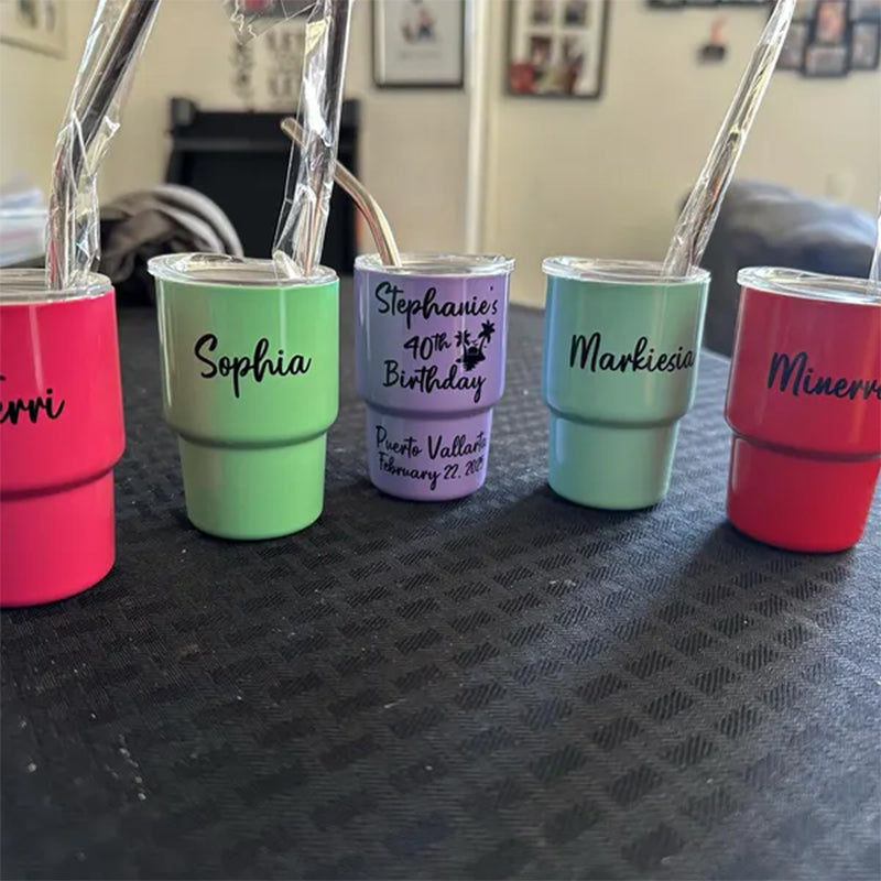 Custom Mini Stainless Steel Shot Glass Tumbler