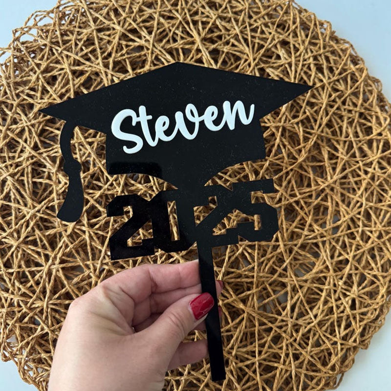 Graduation Cake Topper Grad Photo Prop