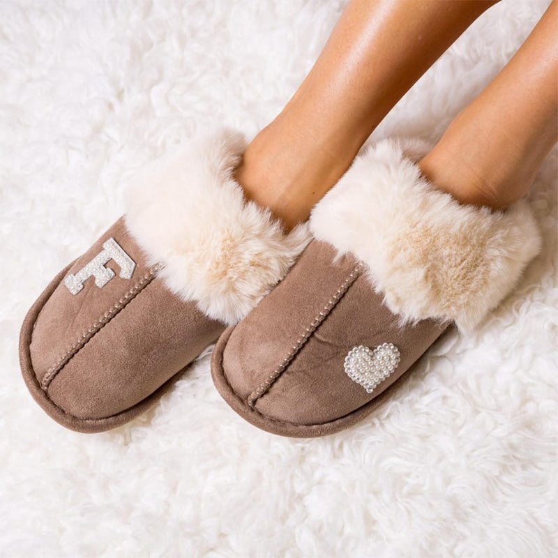 Christmas Custom slipper, Personalized Warm Slippers