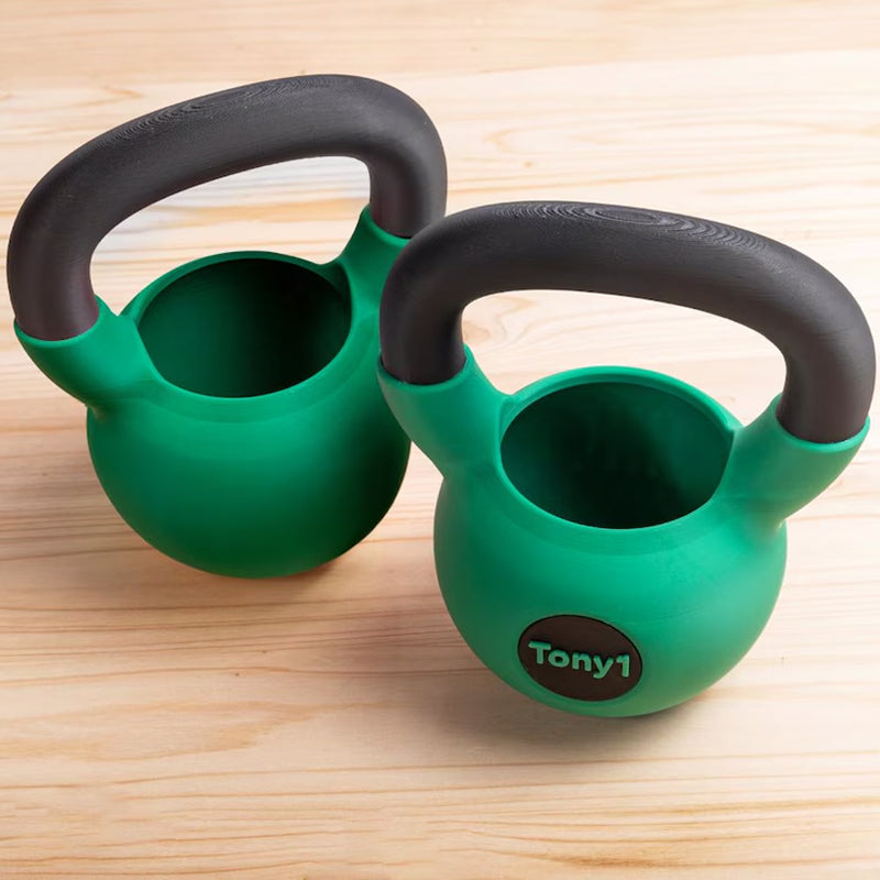 Personalized Text Kettlebell Pencil Holder