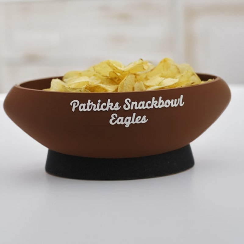 Football Snack Bowl with individual inscription
