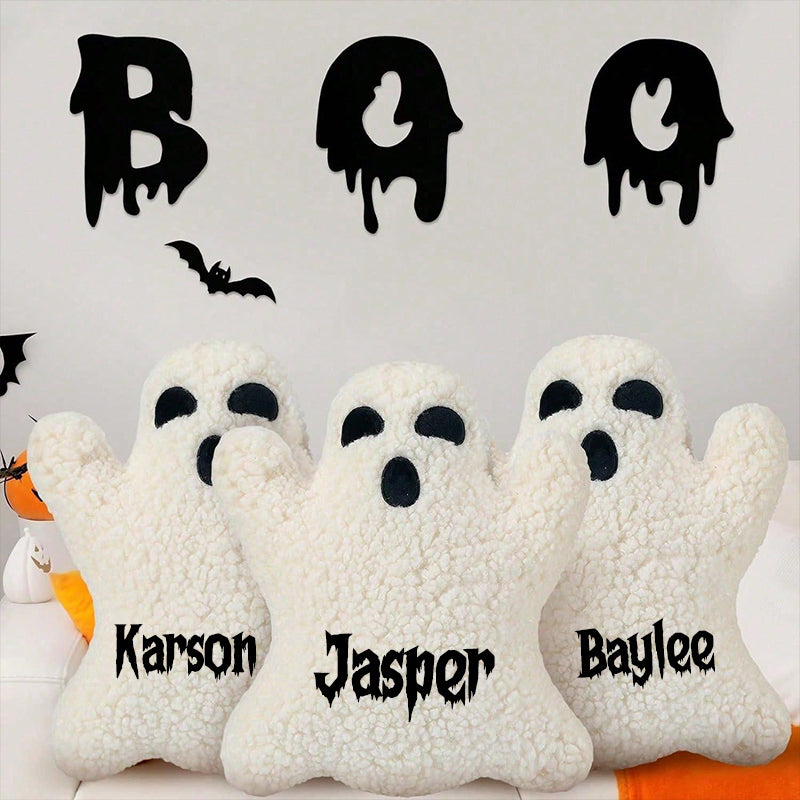 Ghost Shaped Pillow, Halloween Ghost Pillow,