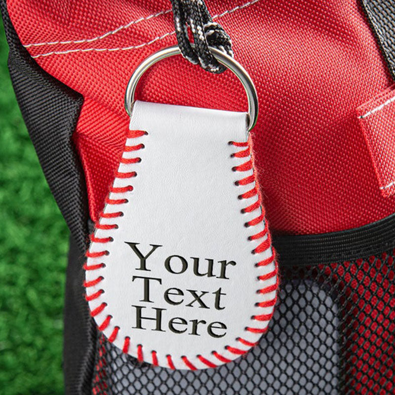 Baseball Bag Tags Softball Bag Tags Baseball Keychain Monogram Keychain Engraved Keychain