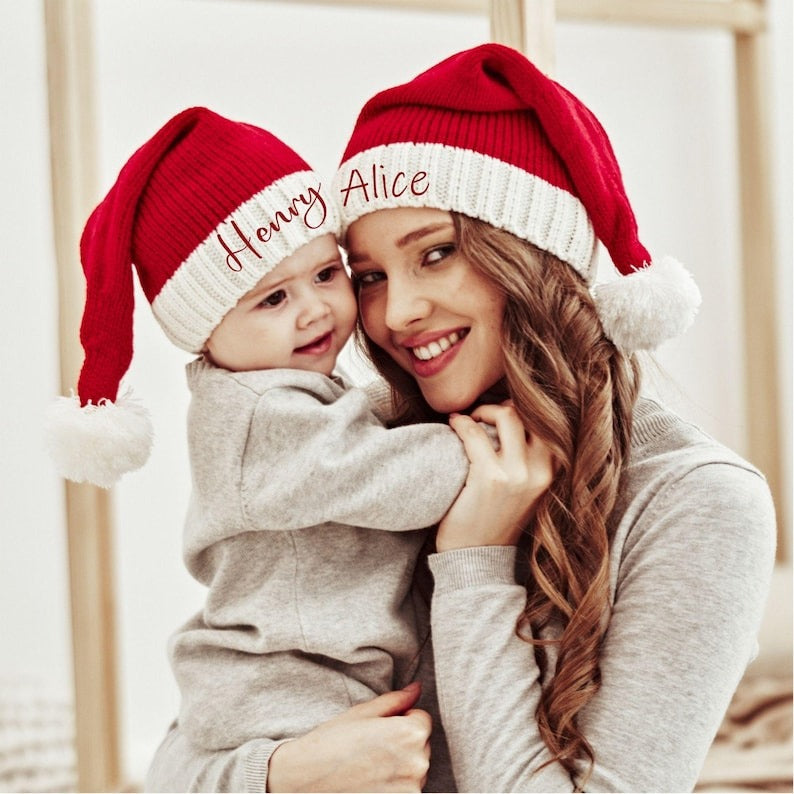 Customized Christmas Hats, Knitted Christmas Hats