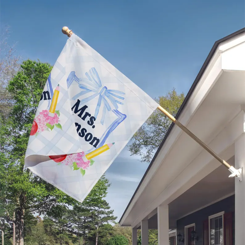 Teacher Flag Classroom Banner Sign Gift For Teacher Classroom Decor Welcome To Class Door