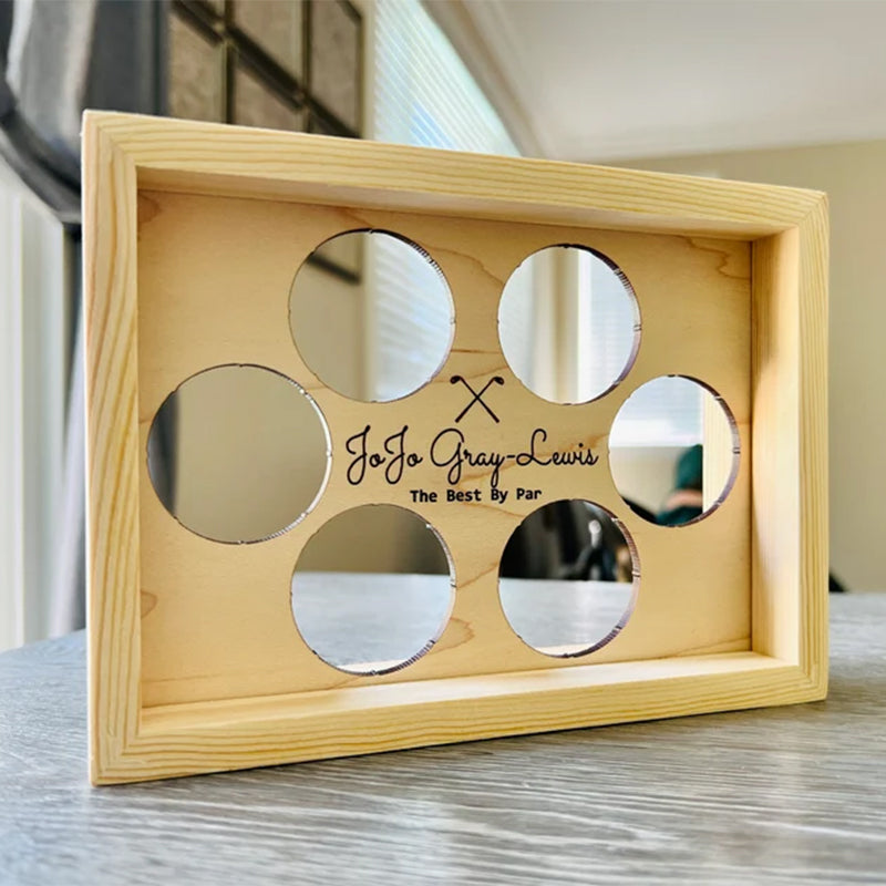 Custom order - 5x7 8x10 Golf Ball Display Frame