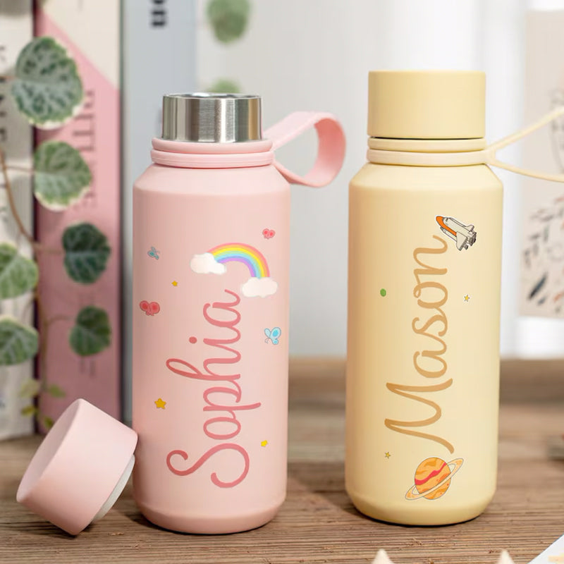Personalised Kids Water Bottle, School Water Bottle