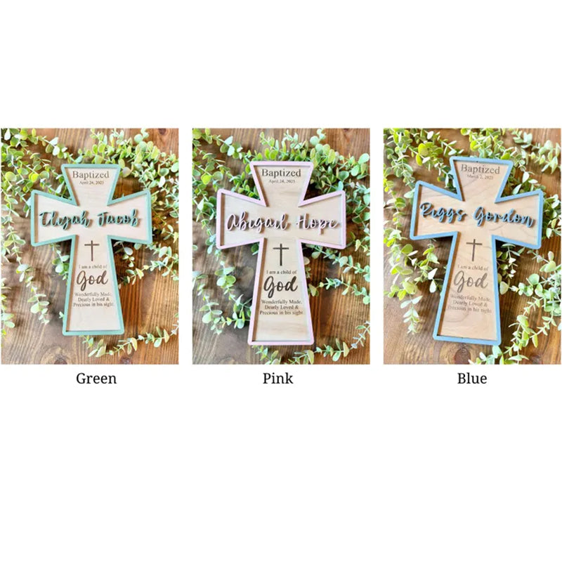 Personalized First Holy Communion Cross | Holy Communion Gift