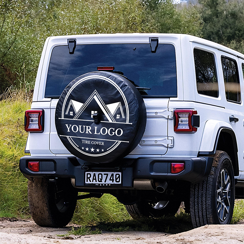 Personalized custom-made tire covers,With camera hole