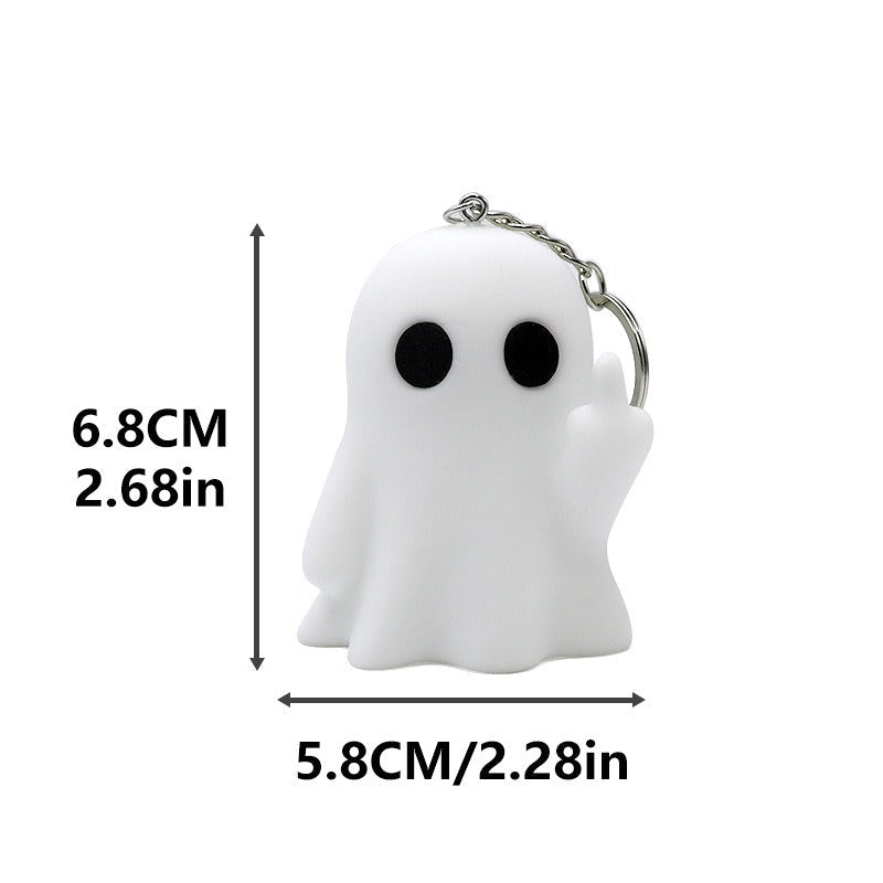3D Printed Ghost - Halloween Book Nook Decor/Keychain