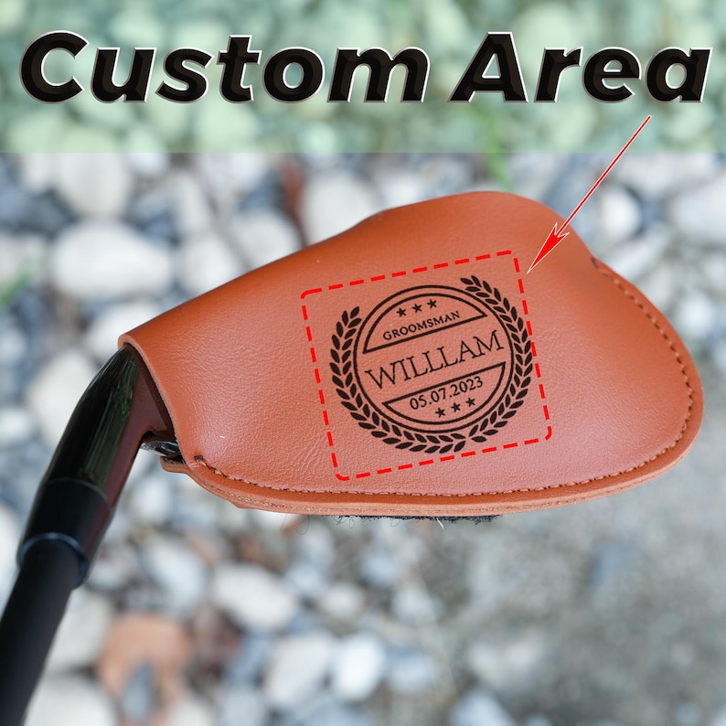Personalized Golf Gift, Golf Head Cover,Teacher Gift