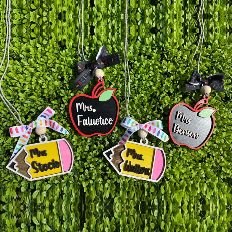 Teacher Appreciation Gift. Teacher Bag Charm