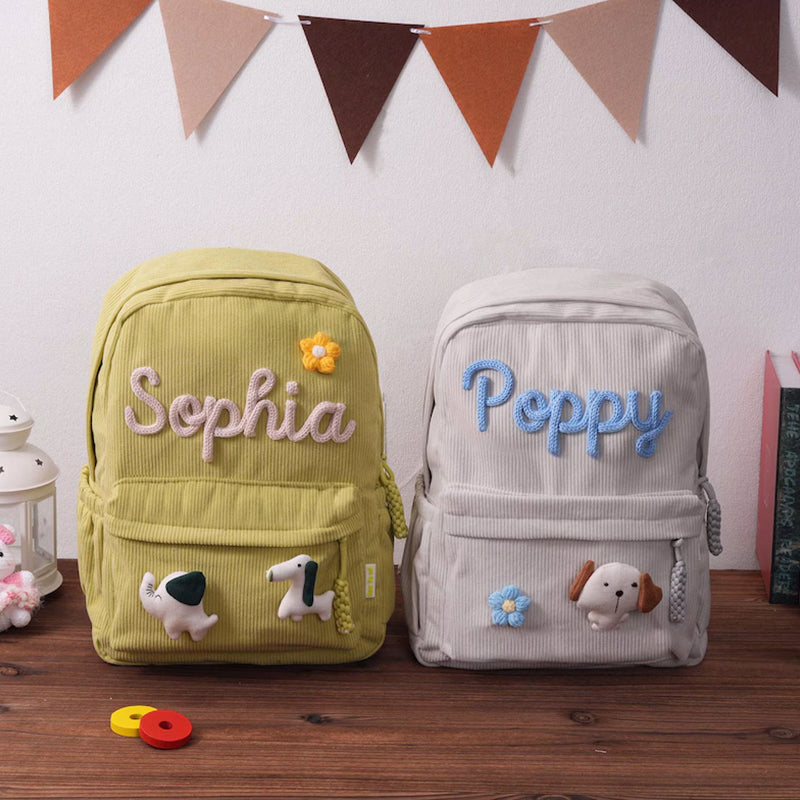 Personalized Toddler Backpack, Custom Toddler Bag, Kids Backpack With Name
