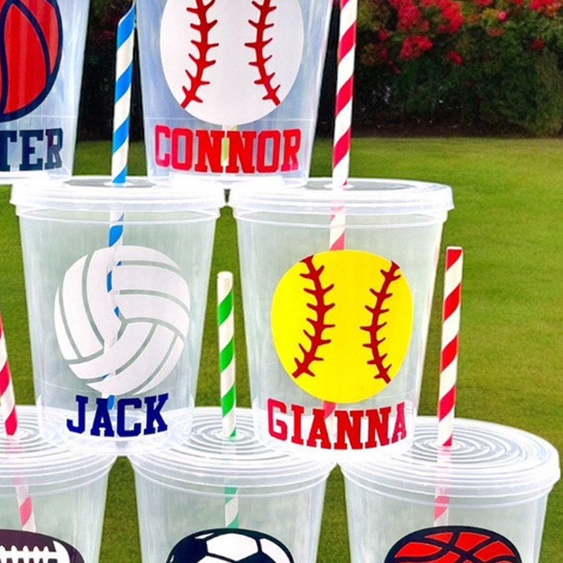 Kids Party Favors, Baseball, Volleyball, Softball, Soccer, Football, Decorations