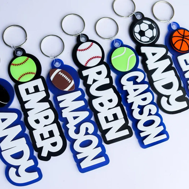 Personalized Basketball Bag Name, Backpack Tag Bag Tag