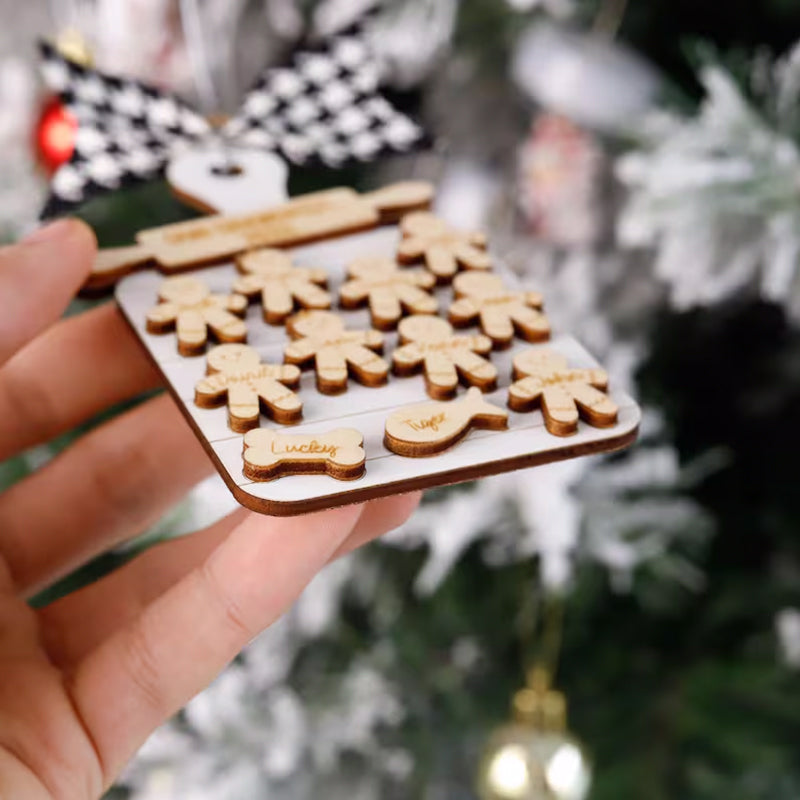 Family Gingerbread Ornament Personalized Christmas Ornament