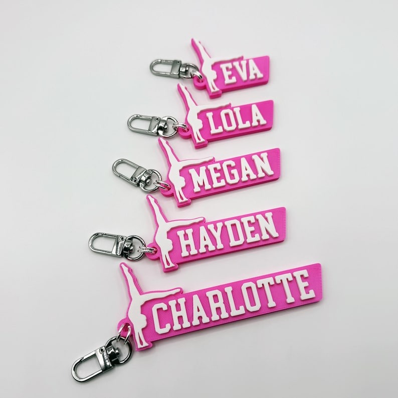Personalized Football Keychains, Backpack Tags