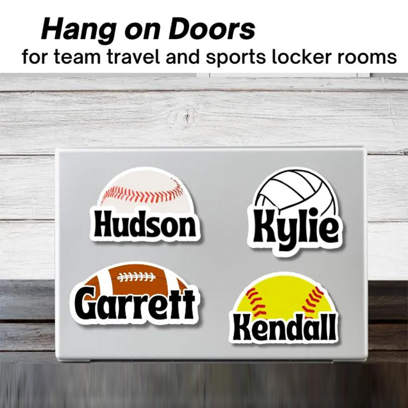 Custom Sports Magnets |Name Magnets | football, baseball team