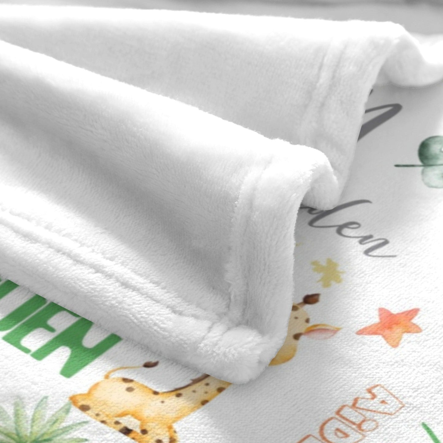 Custom Name Personalized Flannel Blanket