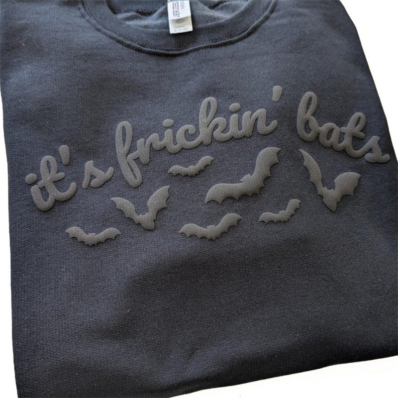 Halloween Puff Sweatshirt It's Frickin' Books