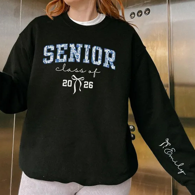 Custom Senior 2026 Sweatshirt, Personalized Class of 2026 Shirt