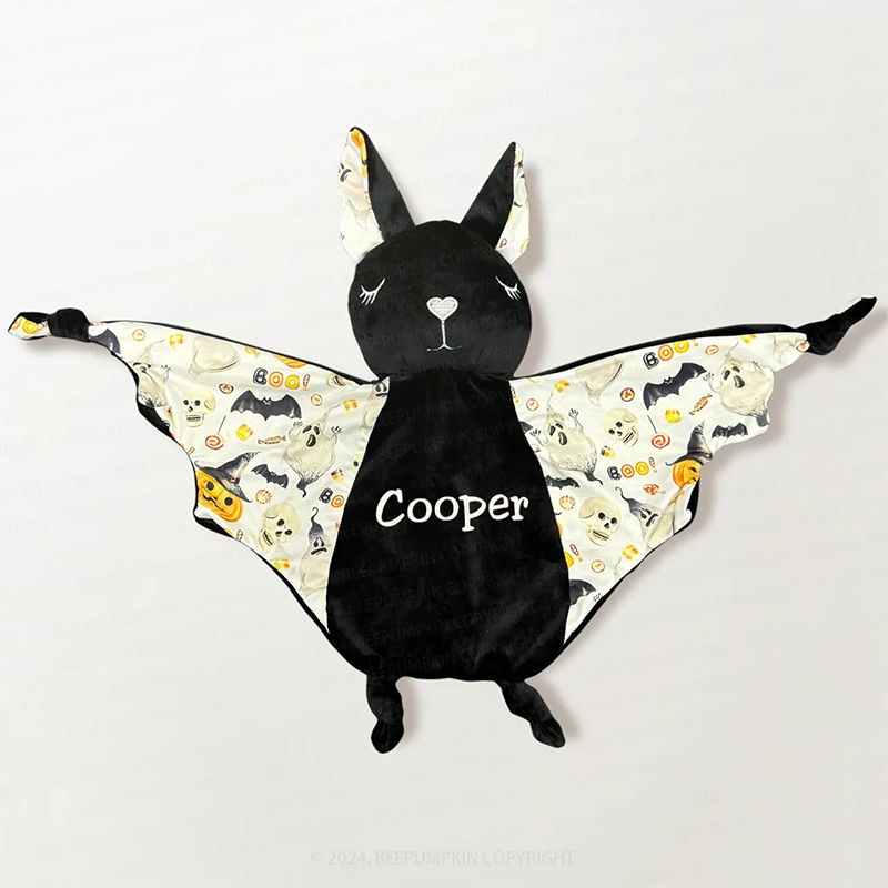 Personalized Baby Bat Security Blanket