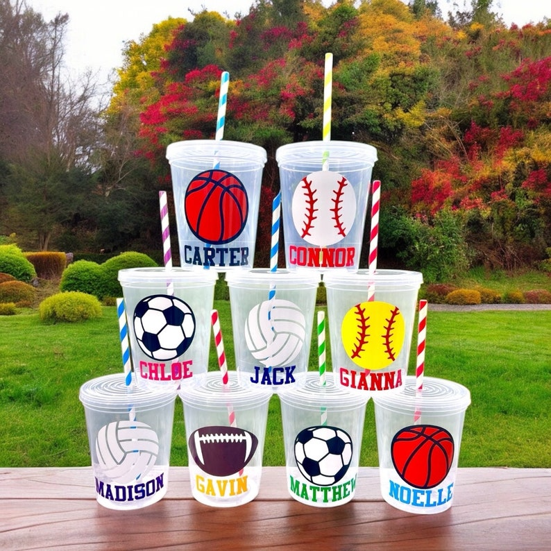 Kids Party Favors, Baseball, Volleyball, Softball, Soccer, Football, Decorations